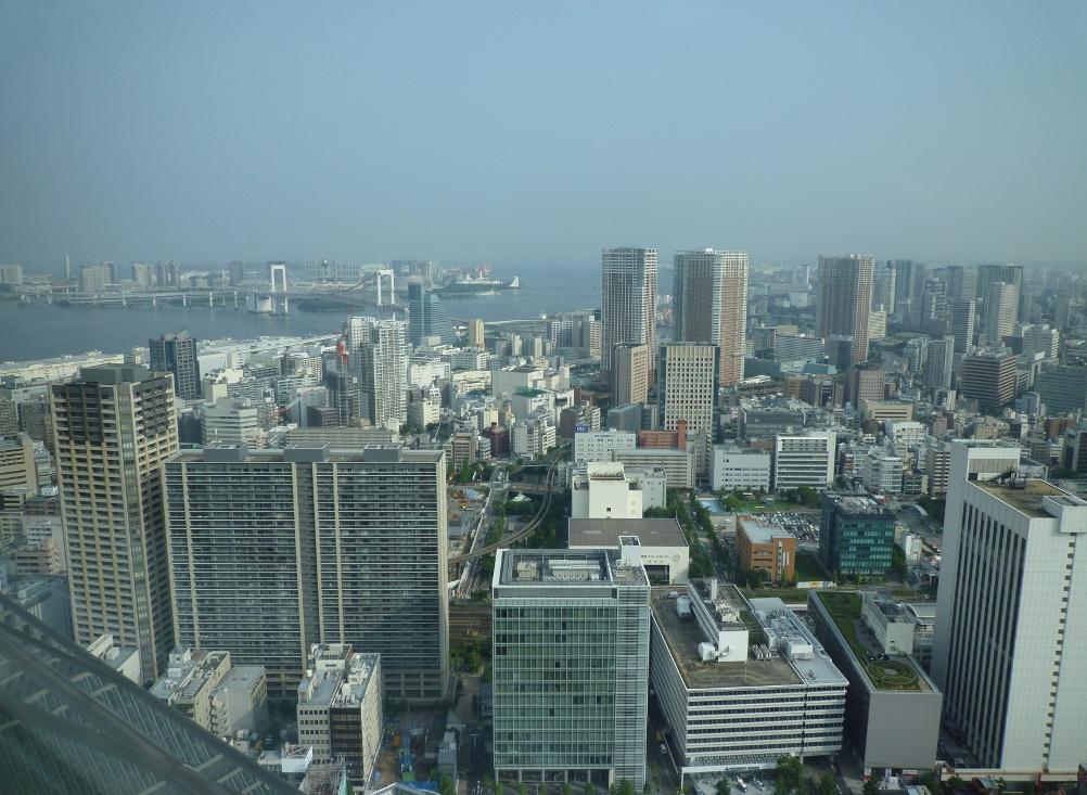 Tokio Bay mit Rainbow Bridge